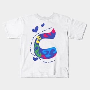 Letter C Kids T-Shirt